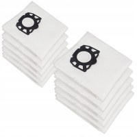 Set 10 saci textili premium, NewEvo® , pentru aspiratoare Karcher seria, WD4 WD5 WD6 KWD6 SE5 SE 5.100 SE 6.100 - 1