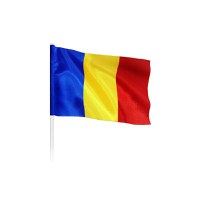 Set 100 Steaguri tricolore 30x45 cm, Romania / flag / drapel - 1