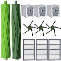Set 11 accesorii NewEvo compatibile cu iRobot Roomba S9, S9+, 2 perii tambur, 3 perii laterale, 3 filtre Hepa - 4
