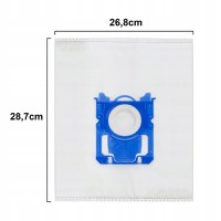 Set 12 Saci Textili Netesuti tip S-Bag, Filtru Hepa, Filtru Admisie si Odorizant Aspirator, Compatibili cu Philips - 3