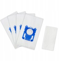 Set 12 Saci Textili Netesuti tip S-Bag, Filtru Hepa, Filtru Admisie si Odorizant Aspirator, Compatibili cu Philips - 2