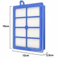 Set 12 Saci Textili Netesuti tip S-Bag, Filtru Hepa, Filtru Admisie si Odorizant Aspirator, Compatibili cu Philips - 1