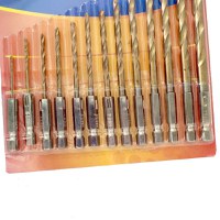 Set 13 burghie, otel, 1.5-6.5 mm prindere hexagonala - 2