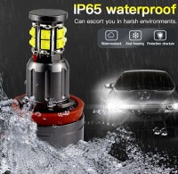 Set 2 Becuri Led Marker H8 Angel Eyes 120W BMW E60 E61, X5 E70, E90 E91 E92 E93 E87, X6 E71 E81 E82 E88 E98 LCI 6000K - 4