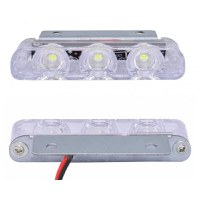Set 2 Bucati 3 Leduri 6W Lumini Avertizare, Stroboscop Pentru Autoturisme si Motociclete - 3