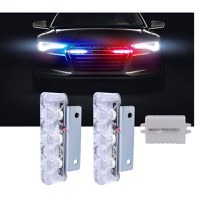 Set 2 Bucati 3 Leduri 6W Lumini Avertizare, Stroboscop Pentru Autoturisme si Motociclete - 9