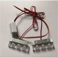 Set 2 Bucati 3 Leduri 6W Lumini Avertizare, Stroboscop Pentru Autoturisme si Motociclete - 8