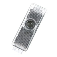 Set 2 Bucati Emblema Logo LED Portiera dedicata Marca Auto BMW - 4
