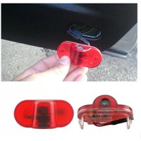 Set 2 Bucati Emblema Logo LED Portiera dedicata Marca Auto FORD - 6