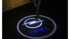 Set 2 Bucati Emblema Logo LED Portiera dedicata Marca Auto OPEL