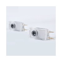 Set 2 Bucati Emblema Logo LED Portiera dedicata Marca Auto OPEL - 4