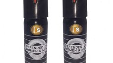 Set 2 bucati Spray cu piper, Neutral Defense, IdeallStore®, jet, auto-aparare, 60 ml, husa inclusa
