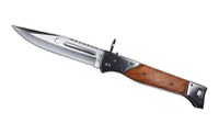 Set 2 cutite vanatoare, cadou briceag automatic AK-47 - 4