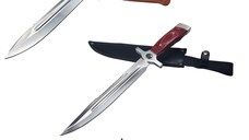 Set 2 cutite vanatoare, cadou briceag automatic AK-47
