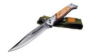 Set 2 cutite vanatoare, cadou briceag automatic AK-47 - 9