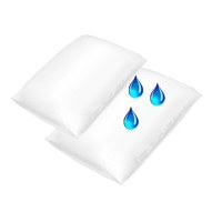 Set 2 Fete de Perna Kotonia Home - Impermeabile poliester, 50x70 cm, albe - 4