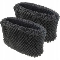 Set 2 filtre pentru umidificator, compatibile cu Philips HU4801 HU4803 HU4813 HU4814, NewEvo®, Negru - 2