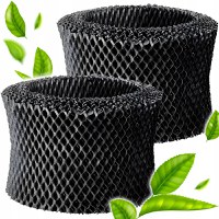 Set 2 filtre pentru umidificator, compatibile cu Philips HU4801 HU4803 HU4813 HU4814, NewEvo®, Negru - 5