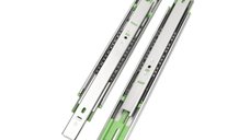 Set 2 Glisiere cu bile si amortizare, Adsinio, extractie totala