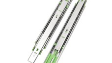 Set 2 Glisiere cu bile si amortizare, Adsinio, extractie totala