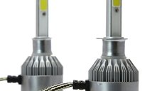 Set 2 LED-Uri Auto Techstar® C6, H1, 36w, 3800 Lumeni, 6500K, AUTO, 12-24 Volti, COB