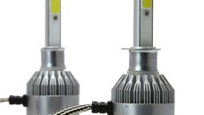 Set 2 LED-Uri Auto Techstar® C6, H1, 36w, 3800 Lumeni, 6500K, AUTO, 12-24 Volti, COB