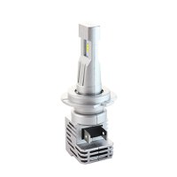 Set 2 LED-uri Auto Techstar® M3, H7, 40w, 8000 Lumeni, 6500K, AUTO, 12-24 Volti, ZES, Canbus, Miez Cupru, Radiator - 6