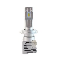 Set 2 LED-uri Auto Techstar® M3, H7, 40w, 8000 Lumeni, 6500K, AUTO, 12-24 Volti, ZES, Canbus, Miez Cupru, Radiator - 2