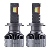 Set 2 LED-Uri Auto Techstar® P18, H7, 300W, 45000 Lumeni, 6500K, 12-24V, Unghi Fascicul 360°, CSP 4575, Canbus - 1