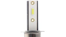 Set 2 LED-uri Auto Techstar® S1, H3, 40w, 4000 Lumeni, 6500K, AUTO, 12-24 Volti, CSP, Canbus, Radiator Aluminiu