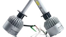 Set 2 LED-uri Auto Techstar® S2, H1, 36w, 4000 Lumeni, 6500K, AUTO, 12-24 Volti, COB, Canbus