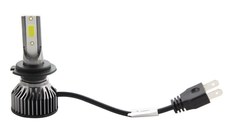 Set 2 LED-uri Auto Techstar® V6, H7, 40w, 4000 Lumeni, 6500K, AUTO, 12-24 Volti, COB, Canbus, Radiator Aluminiu