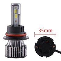 Set 2 LED-Uri Auto Techstar® V8, 9007, 120W, 12-24V, 15000 Lumeni, 6000K, Unghi Fascicul 360°, CSP 3570, Canbus - 6