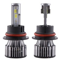 Set 2 LED-Uri Auto Techstar® V8, 9007, 120W, 12-24V, 15000 Lumeni, 6000K, Unghi Fascicul 360°, CSP 3570, Canbus - 3