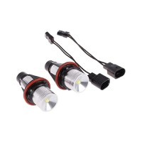 Set 2 LED-uri Marker Techstar® Angel Eyes, 5W, BMW E39,E61,E63,E65,X5, 6500K, Aluminiu - 4