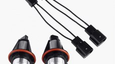 Set 2 LED-uri Marker Techstar® Angel Eyes, 5W, BMW E39,E61,E63,E65,X5, 6500K, Aluminiu