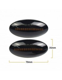 Set 2 Semnalizari Aripa LED Dinamice Secventiale Fiat Sedici - 7
