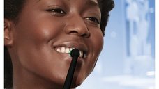 Set 2 x Periuta de dinti electrica Oral-B Vitality Pro, Curatare 2D, 3 programe, 1 Incarcator, 2 Capete, Negru/Violet