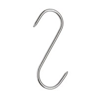 Set 24 Carlige afumatoare carne , macelarie IdeallStore® , 17 cm , inox - 2