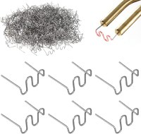 Set 250 Capse Pentru Pistol de Lipit, Reparat si Sudat Plastic, Cleme Model Tip S, 0.8mm - 2