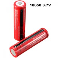 Set 2x Acumulator 18650 3,7V MRG MMMC,6800 mAh, Li-ion, Reincarcabil, Rosu - 5