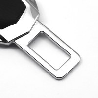 Set 2x Adaptoare Centura Siguranta Falsa MRG M1089,Piele Chrome Audi - 1
