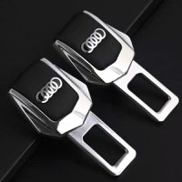 Set 2x Adaptoare Centura Siguranta Falsa MRG M1089,Piele Chrome Audi - 4