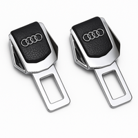 Set 2x Adaptoare Centura Siguranta Falsa MRG M1089,Piele Chrome Audi - 6