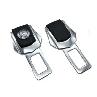 Set 2x Adaptoare Centura Siguranta Falsa MRG M1089, Piele Chrome Mercedes - 4