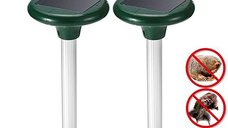 Set 2x Aparat Anti Daunatori de Gradina MRG M1063, cu Incarcare Solara