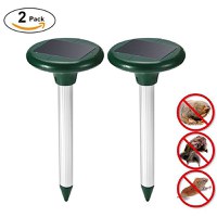 Set 2x Aparat Anti Daunatori de Gradina MRG M1063, cu Incarcare Solara - 1