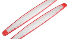 Set 2x Banda Protectie Bara si Portiera Auto Universala, Transparenta, PVC Durabil, Anti-Zgarieturi si Impact