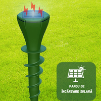 Set 4 Aparate Anti-Cartite BIRAI, incarcare solara, BR08, 3 Moduri, Solar, 700㎡, IP65, Ultrasunete, Eco, Fara Chimicale - 4