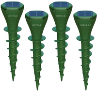 Set 4 Aparate Anti-Cartite BIRAI, incarcare solara, BR08, 3 Moduri, Solar, 700㎡, IP65, Ultrasunete, Eco, Fara Chimicale - 1